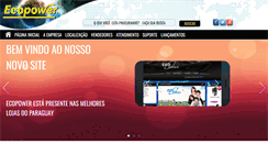 Desktop Screenshot of ecopower-brasil.com